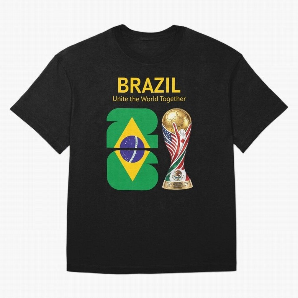 World Cup 2026, IMG 017, BRAZIL 001 Classic T-Shirt Discover Match Day Hype Around FIFA World Cup 2026, Adidas Match Day Jersey For Match Day, Jordan Football Shirt For Messi Fans, Nike Soccer Fan Top, Yamal Spain Football Fans