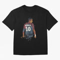 Neymar Brazilian Legend Art T-Shirt Follow The Final Road Of FIFA World Cup 2026 Group Stage Fan Jersey, Nike Fan Tee, England Supporter Shirt, Jordan Soccer Shirt, Messi Adidas Match Day Top, Rodri Germany Soccer Fans