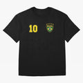 Classic Brasil Soccer No. 10 Brazil World Jersey Cup T Shirt Essential T-Shirt Mbappe Argentina Football Jersey, Nike Match Day Shirt, World Cup 2026, Adidas Supporter Tee, Jordan Soccer Fan Top, Messi Norway Match Day