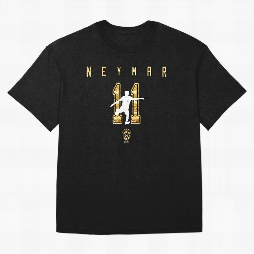 Neymar Gold Design Classic T-Shirt Cristiano Ronaldo France Football Jersey, Jordan Supporter Tee, World Cup 2026, Nike World Cup Shirt, Adidas Football Fan Top, Rodri Ghana Soccer Fans