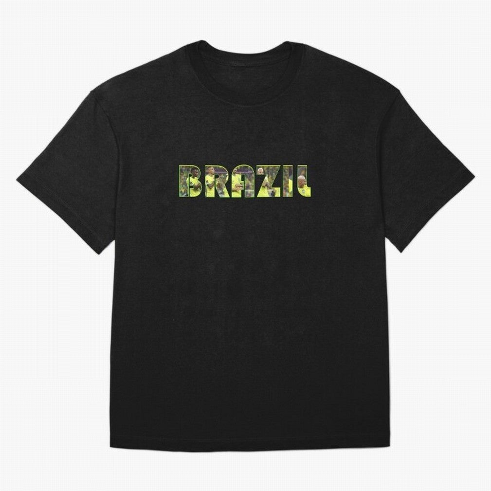Brazil World Cup T shirt & Stickers Classic T-Shirt Showcase FIFA World Cup 2026 Centered On Cristiano Jersey, Nike Fan Tee, Cristiano Ronaldo Argentina Fans, Jordan Soccer Shirt, Adidas Match Day Top, Foden Croatia Soccer Fans