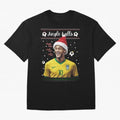 Jingle Balls Christmas Football Fan Art with Santa Neymar Active T-Shirt Follow The Road To FIFA World Cup 2026 Made For Haaland Fan Jersey, Nike Football Tee, France Supporter Shirt, Adidas Soccer Shirt, Haaland Jordan Fan Top, Vinicius Colombia