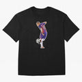 Neymar Artwork Classic T-Shirt Bring Retro Soccer Energy To FIFA World Cup 2026 Group, Nike Match Day Jersey For Group Stage, Adidas Supporter Tee For Mbappe Fans, Jordan Soccer Fan Top, Messi Uruguay Match Day