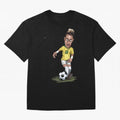 FOOTBALL ARTIST NEYMAR Brasil Essential T-Shirt World Cup 2026 Brazil Foden Jersey, Jordan Football Tee, Supporter Night, Adidas Fan Shirt, Nike Supporter Top