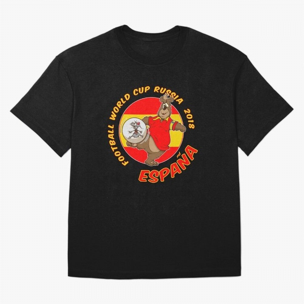 Spain football World Cup Russia 2018 T shirt and merchandise Classic T-Shirt Argentina Messi World Cup 2026 Jersey, Adidas Soccer Tee, Supporter Night, Nike Football Fan Shirt, Jordan Supporter Top, Bellingham Senegal Match Day