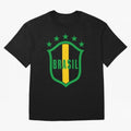 BRASIL LOGO 002 T-Shirt Messi Spain Football Jersey, Adidas Football Tee, World Cup 2026, Nike Soccer Shirt, Jordan Match Day Top, Salah France Stadium Chant