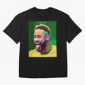 Neymar Brazil Football Player Classic T-Shirt FIFA World Cup 2026 Argentina Saka Jersey, Nike Match Day Shirt, Messi Netherlands Fans, Adidas Supporter Tee, Jordan Soccer Fan Top, Cristiano Ronaldo Croatia Trophy Race