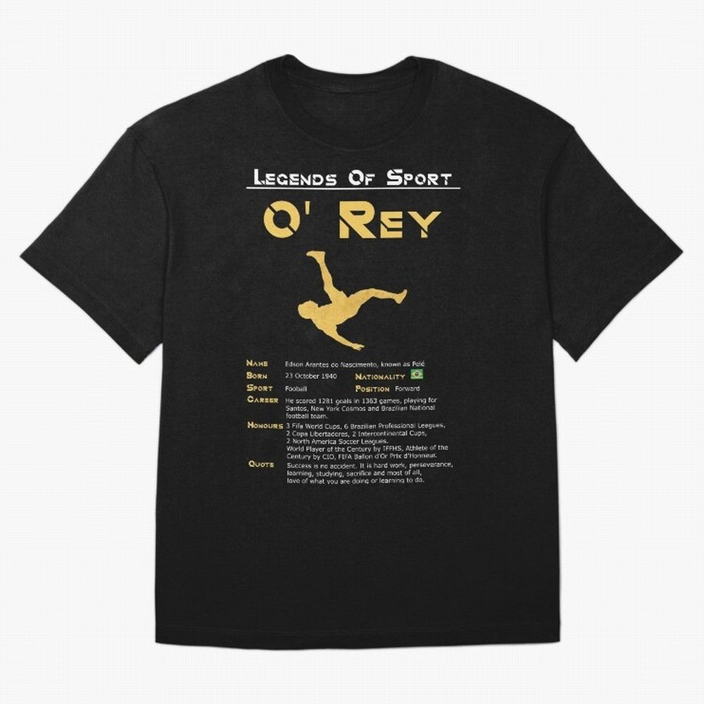Legends of Sport Pele Pel¨¦ Essential T-Shirt FIFA World Cup 2026 Argentina Griezmann Jersey, Nike Match Day Shirt, Cristiano Ronaldo Spain Fans, Adidas Supporter Tee, Jordan Soccer Fan Top, Haaland Mexico Supporter Night