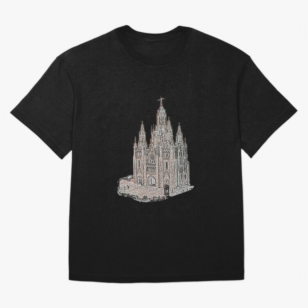 barcelona ,Sagrada Fam¨ªlia church Classic T-Shirt Cristiano Ronaldo Germany Football Jersey, Adidas Football Tee, World Cup 2026, Nike Soccer Shirt, Jordan Match Day Top, Griezmann Belgium Watch Party
