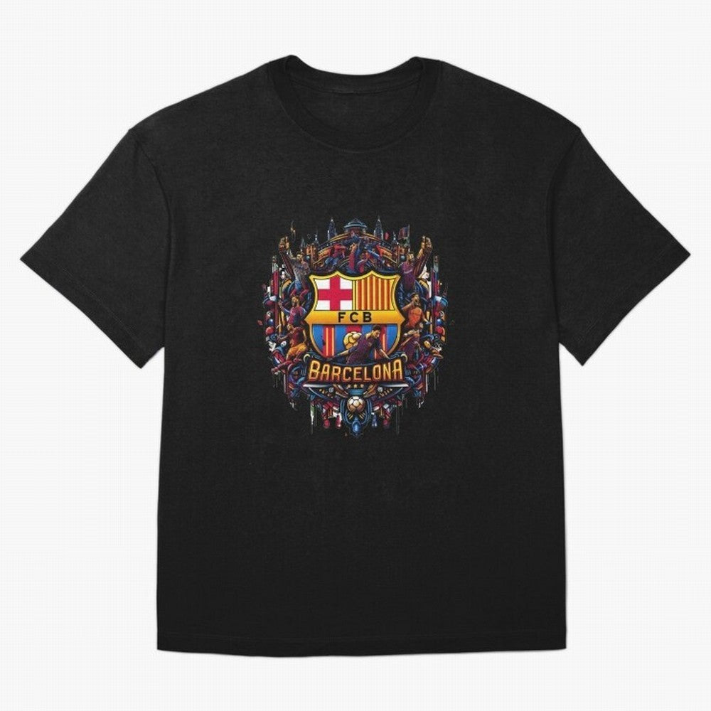 Barcelona - the temple of soccer T-Shirt Messi Brazil Football Jersey, Adidas Soccer Tee, World Cup 2026, Nike Football Fan Shirt, Jordan Supporter Top, Modric Norway Supporter Night
