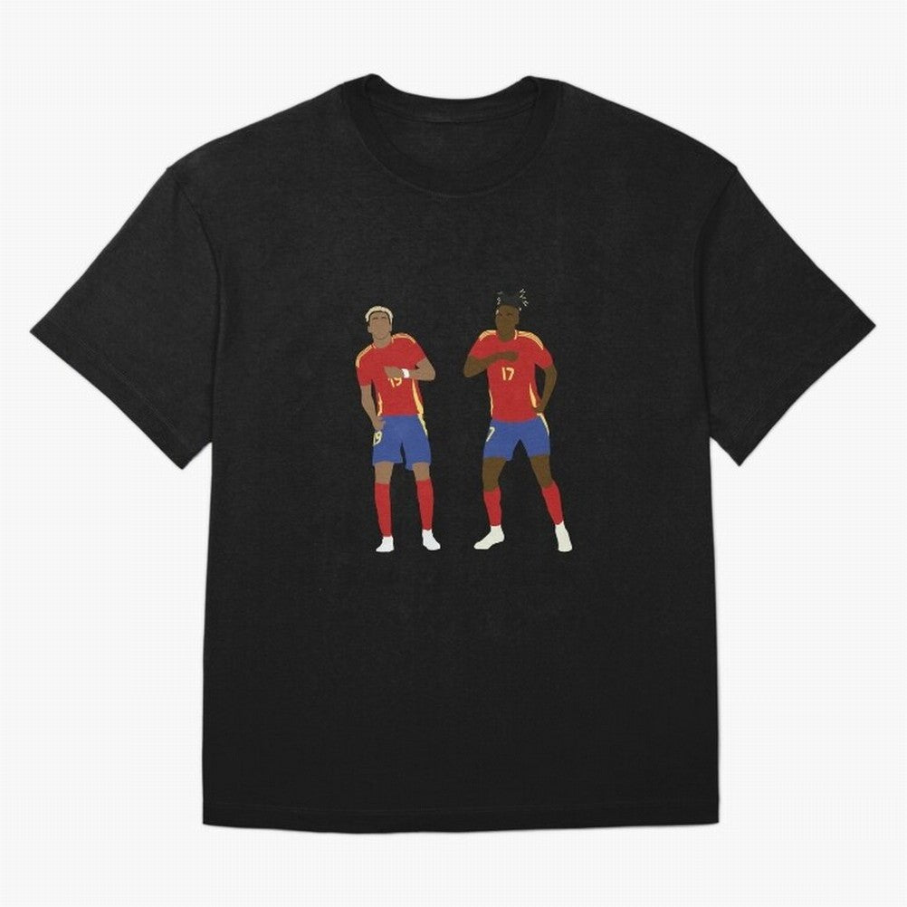 Yamal and Williams Dance Duo T-Shirt Mark Global Football Passion For FIFA World Cup 2026 Fan Jersey, Nike Football Tee, Argentina Supporter Shirt, Adidas Soccer Shirt, Messi Jordan Fan Top, De Bruyne Colombia Watch Party