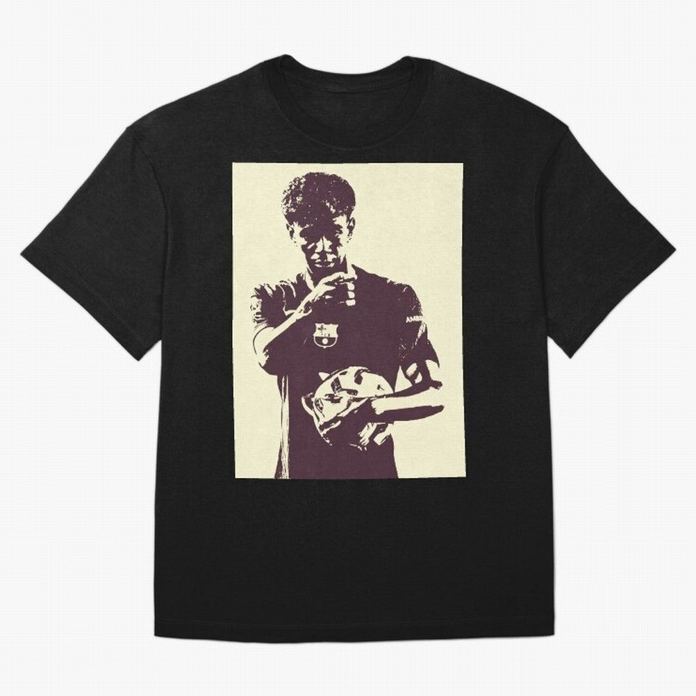 Lamine Yamal black and white T-Shirt FIFA World Cup 2026 Argentina Bellingham Jersey, Nike Match Day Shirt, Messi Portugal Fans, Adidas Supporter Tee, Jordan Soccer Fan Top, Neymar Australia Match Day
