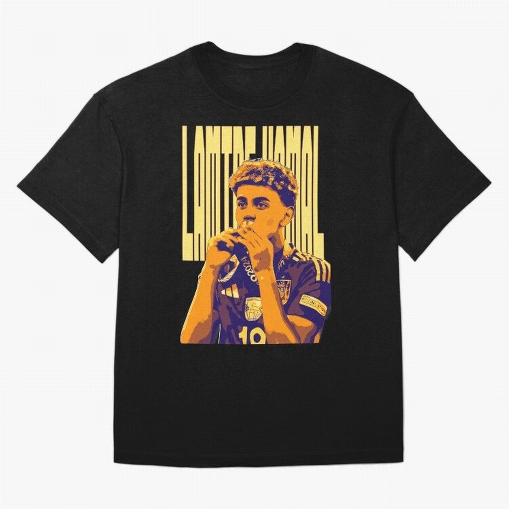 Lamine yamal pop art T-Shirt FIFA World Cup 2026 Ecuador Griezmann Fan Jersey, Nike Match Day Shirt, Spain Supporter Shirt, Adidas Supporter Tee, Messi Jordan Soccer Fan Top, De Bruyne Sweden Match Day