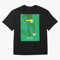 Brazilian Football Tribute Classic T-Shirt Messi Portugal Football Jersey, Adidas Soccer Tee, World Cup 2026, Nike Football Fan Shirt, Jordan Supporter Top, Haaland Ghana Supporter Night