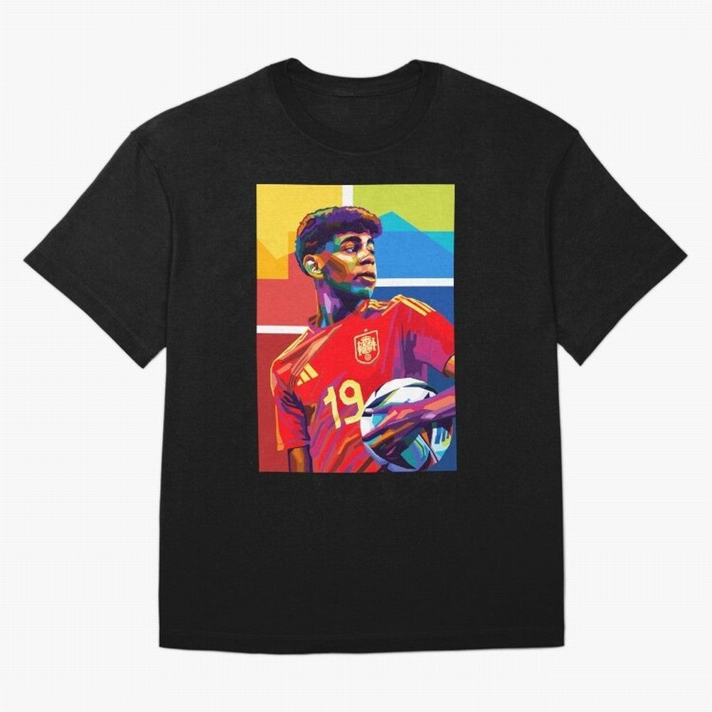 Lamine Yamal Football Wpap Art Classic T-Shirt Celebrate The Biggest Stage Of FIFA World Cup 2026 Group, Adidas Soccer Jersey For Match Day, Nike Football Fan Shirt For Cristiano Ronaldo Fans, Jordan Supporter Top, Rodri Uruguay Supporter Night