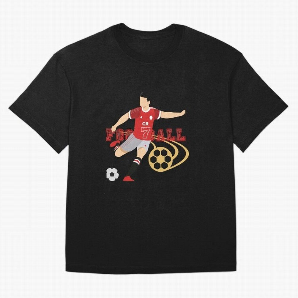 Ronaldo Football Icon T-Shirt Messi Portugal Football Jersey, Adidas Match Day Tee, World Cup 2026, Jordan Football Shirt, Nike Soccer Fan Top, Son Ghana Football Fans