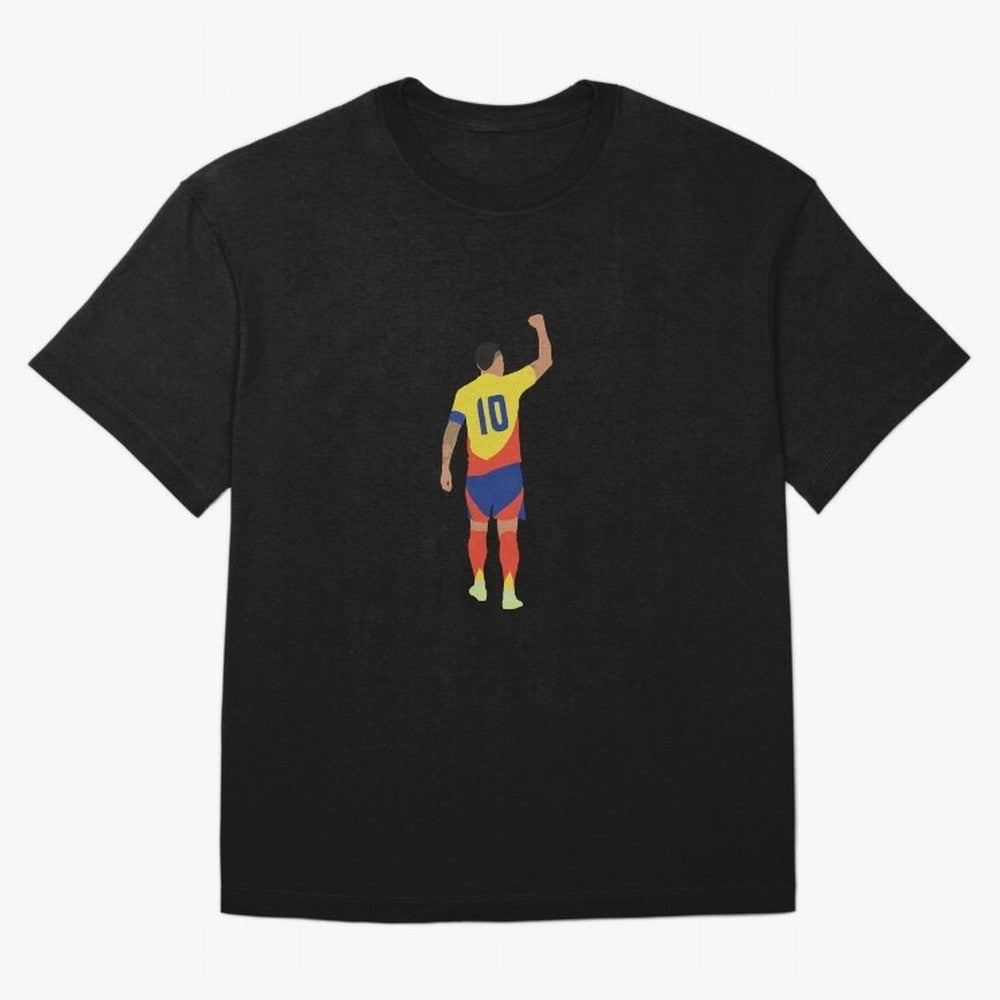 James Rodr¨ªguez Colombia Captain Classic T-Shirt Argentina Messi World Cup 2026 Jersey, Adidas Soccer Tee, Trophy Race, Nike Football Fan Shirt, Jordan Supporter Top, Mbappe Switzerland Trophy Race
