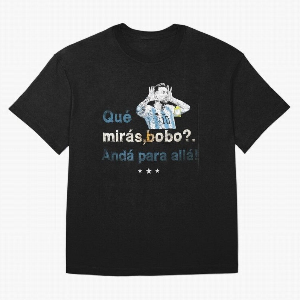 Que Miras Bobo? Classic T-Shirt Portugal Messi World Cup 2026 Jersey, Jordan Football Tee, Group Stage, Adidas Fan Shirt, Nike Supporter Top, Vinicius Netherlands Football Fans