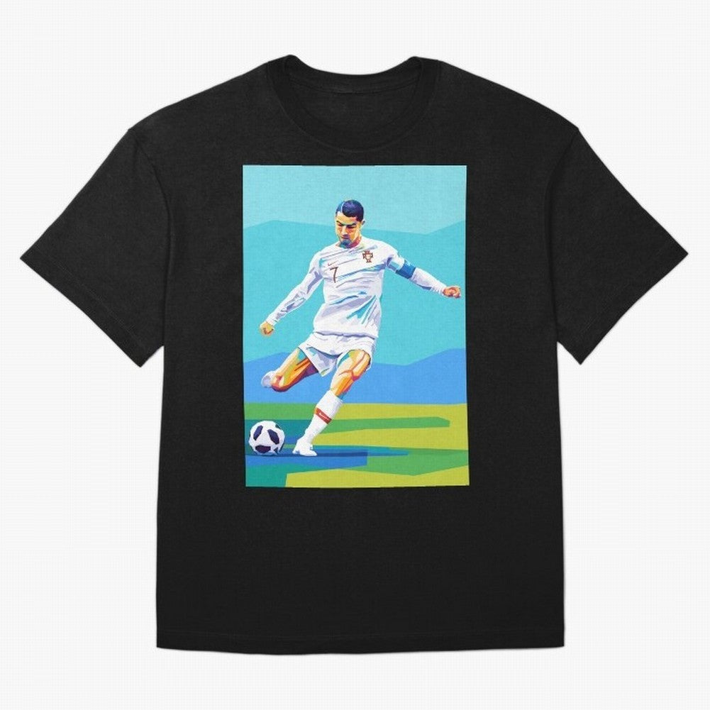 Cristiano Ronaldo Wpap Art Classic T-Shirt Bring Legendary Rivalry Energy To FIFA World Cup 2026 Fan Jersey, Jordan Football Tee, France Supporter Shirt, Adidas Fan Shirt, Messi Nike Supporter Top, Foden Colombia Knockout Round
