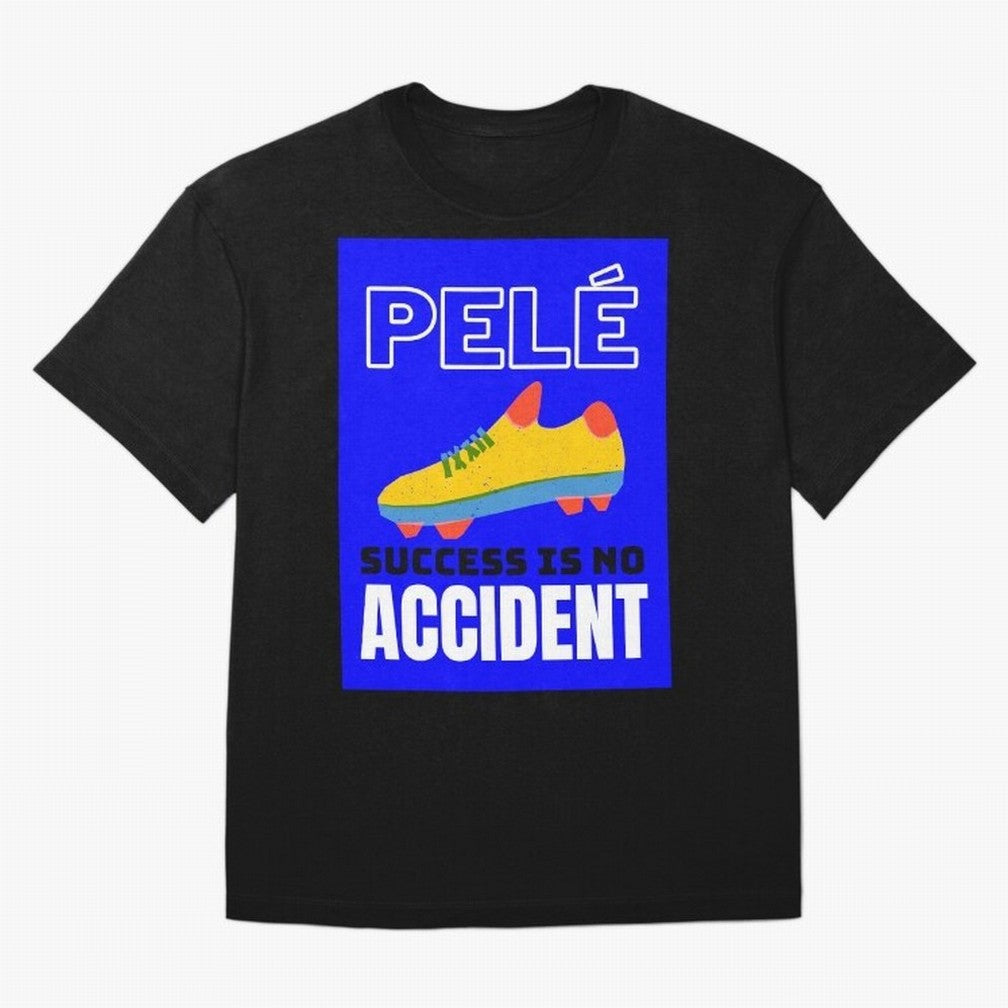 Pele Quote Success Is No Accident Graphic Classic T-Shirt Feel The Roar Of FIFA World Cup 2026 USA Canada Mexico Jersey, Adidas Soccer Tee, CR7 Netherlands Fans, Nike Football Fan Shirt, Jordan Supporter Top, Cristiano Ronaldo Paraguay Trophy Race