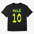 Pel¨¦ 10 T-Shirt Portugal Neymar World Cup 2026 Jersey, Jordan Football Tee, Fan Club, Adidas Fan Shirt, Nike Supporter Top, Haaland Netherlands Knockout Round