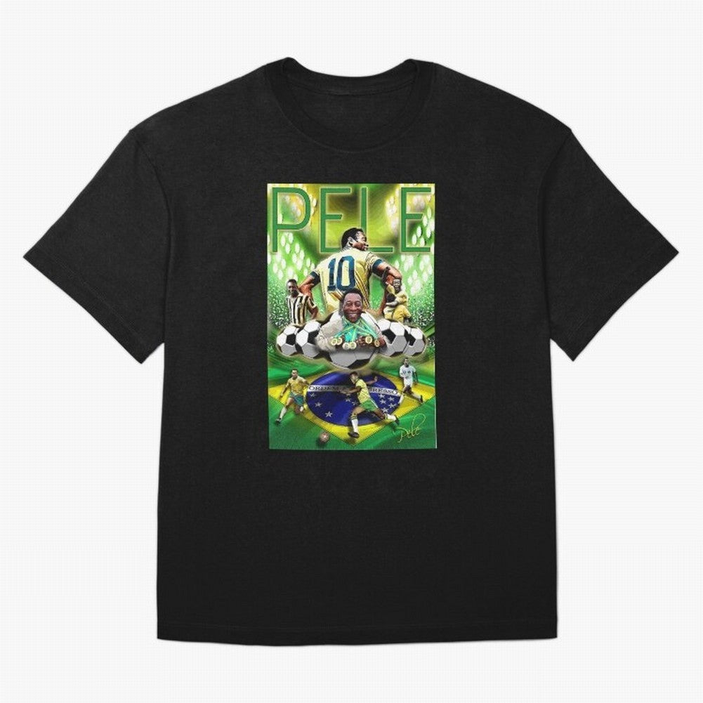 PELE Poster52 Essential T-Shirt Argentina CR7 World Cup 2026 Jersey, Nike Fan Tee, Match Day, Jordan Soccer Shirt, Adidas Match Day Top, Lewandowski Portugal Soccer Fans