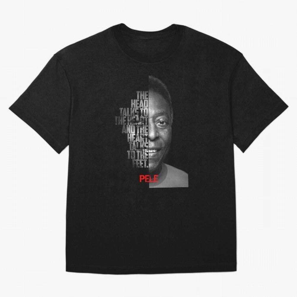 Black and white Pele quote1 Essential T-Shirt FIFA World Cup 2026 Argentina Bellingham Jersey, Jordan Supporter Tee, Cristiano Ronaldo Argentina Fans, Nike World Cup Shirt, Adidas Football Fan Top, Yamal Paraguay Goal Celebration