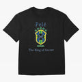 Pele king of soccer Essential T-Shirt Spain Cristiano Ronaldo World Cup 2026 Jersey, Nike Match Day Shirt, Final Match, Adidas Supporter Tee, Jordan Soccer Fan Top, Salah Morocco Supporter Night