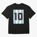 10 Argentina Essential T-Shirt FIFA World Cup 2026 Argentina Neymar Jersey, Nike Fan Tee, Cristiano Ronaldo France Fans, Jordan Soccer Shirt, Adidas Match Day Top, Son England Goal Celebration