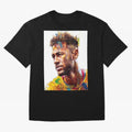 Neymar Graphic T-Shirt Portugal Cristiano Ronaldo World Cup 2026 Jersey, Jordan Supporter Tee, Stadium Chant, Nike World Cup Shirt, Adidas Football Fan Top, Neymar Morocco Final Match