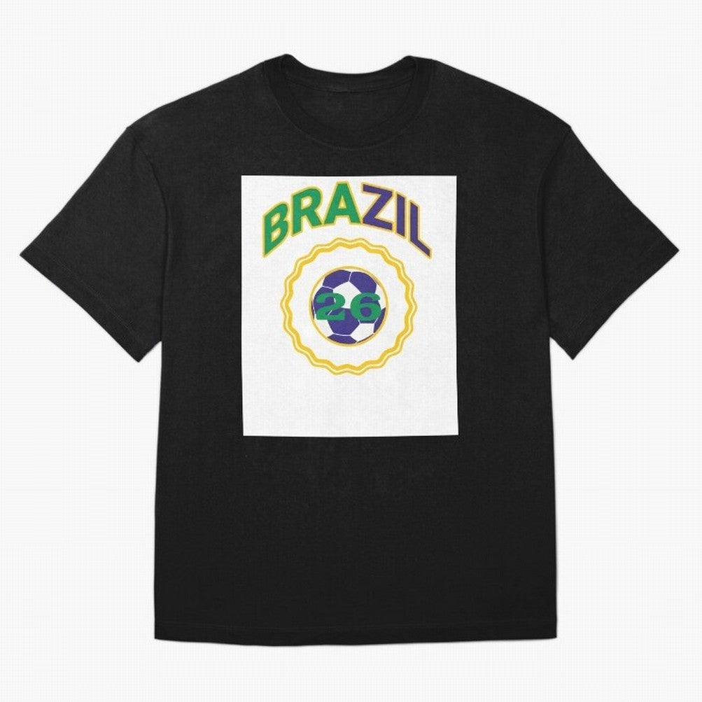 brazil 2026 world cup soccer badge Premium T-Shirt Bring Supporter Culture To FIFA World Cup 2026 USA Canada Fan Jersey, Adidas Football Tee, Argentina Supporter Shirt, Nike Soccer Shirt, Cristiano Ronaldo Jordan Match Day Top, CR7 Japan Stadium