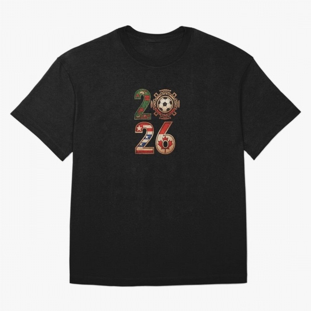 2026 North America Soccer Mexico USA Canada Host Classic T-Shirt Netherlands Messi World Cup 2026 Jersey, Adidas Soccer Tee, Stadium Chant, Nike Football Fan Shirt, Jordan Supporter Top, Neymar Portugal Match Day