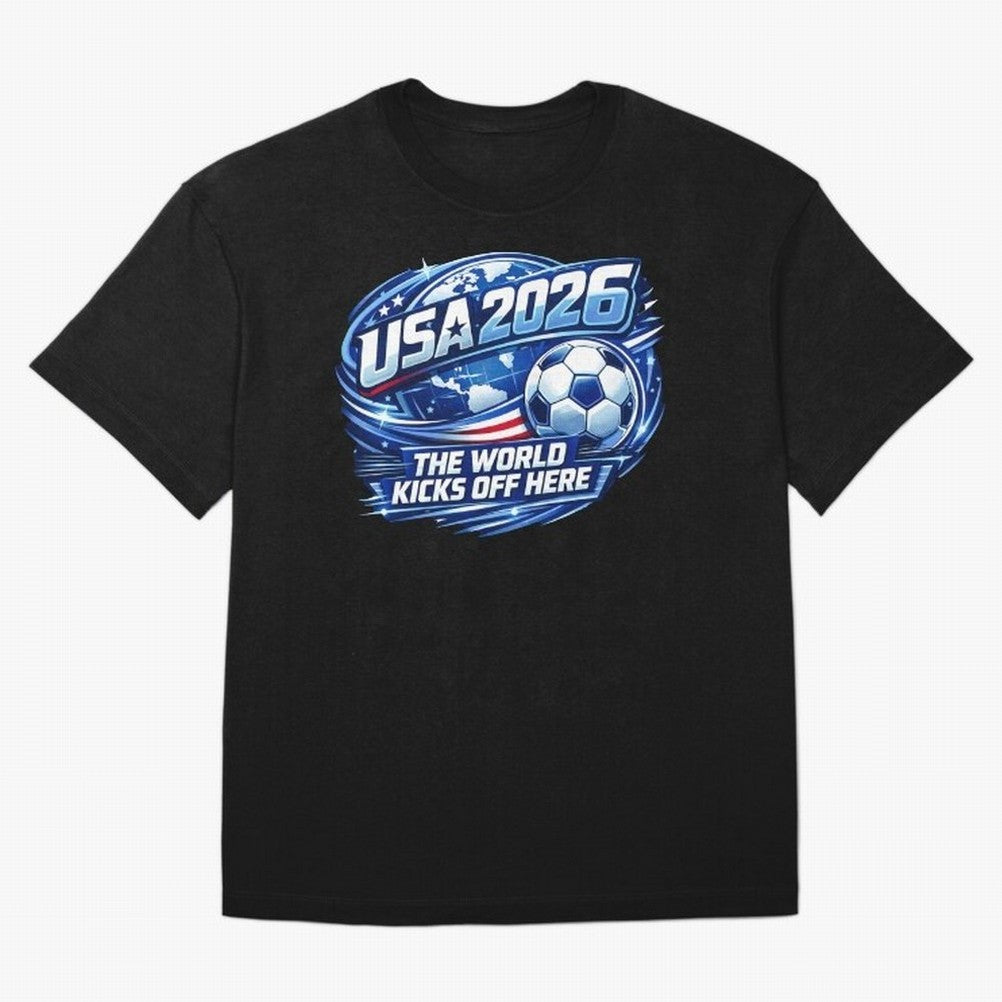 World Cup 2026 Classic T-Shirt Carry FIFA World Cup 2026 Group Stage Featuring Neymar Jersey, Adidas Football Tee, Cristiano Ronaldo Argentina Fans, Nike Soccer Shirt, Jordan Match Day Top, Foden England Stadium Chant