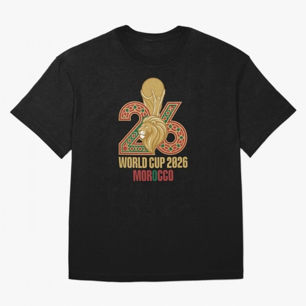 Copy of WORLD CUP 2026 MOROCCO Classic T-Shirt FIFA World Cup 2026 Argentina Saka Jersey, Adidas Football Tee, Haaland Argentina Fans, Nike Soccer Shirt, Jordan Match Day Top, Salah Mexico Stadium Chant