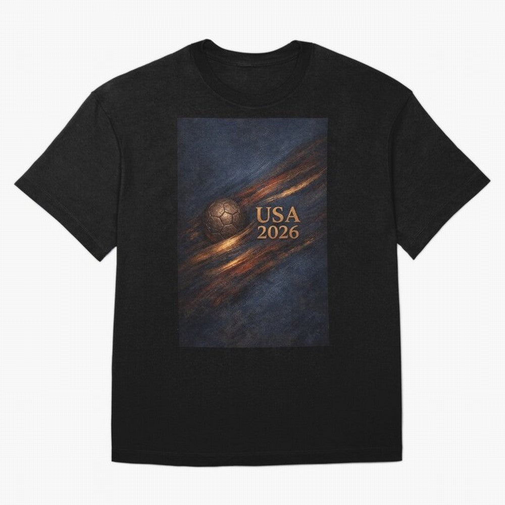 USA 2026 For Soccer Fans Inspired Design Classic T-Shirt Carry The Colors And Pride Of FIFA World Cup 2026 Group Jersey, Adidas Football Tee, Cristiano Ronaldo England Fans, Nike Soccer Shirt, Jordan Match Day Top, Mbappe Australia Group Stage
