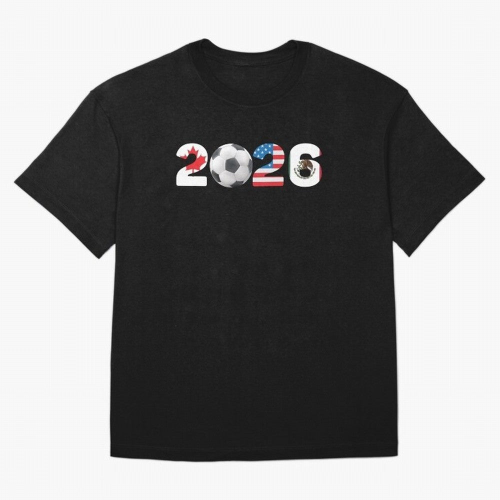 2026 North America Football Massive Event Soccer Ball Classic T-Shirt Upgrade Match Day Hype Around FIFA World Cup 2026, CR7 Jersey, Nike Fan Tee, Messi Argentina Fans, Jordan Soccer Shirt, Adidas Match Day Top, Rodri Paraguay Soccer Fans