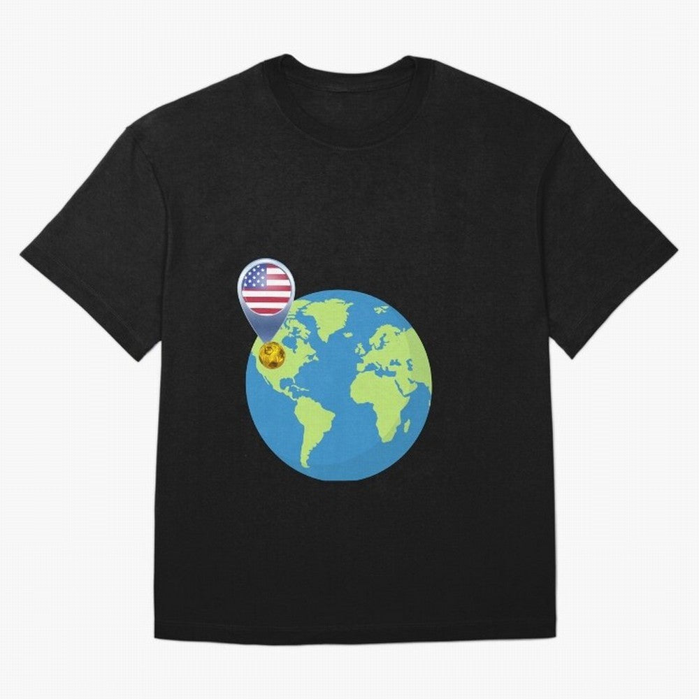 American Spirit World Cup Classic T-Shirt Show Your Tournament Heart For FIFA World Cup 2026 Group, Nike Football Jersey For Group Stage, Adidas Soccer Shirt For Messi Fans, Jordan Fan Top, Kane Ecuador Watch Party