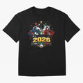 See You in 2026 USA Mexico Canada Soccer Mascot Classic T-Shirt Brazil Messi World Cup 2026 Jersey, Jordan Supporter Tee, Stadium Chant, Nike World Cup Shirt, Adidas Football Fan Top, Neymar Switzerland Final Match