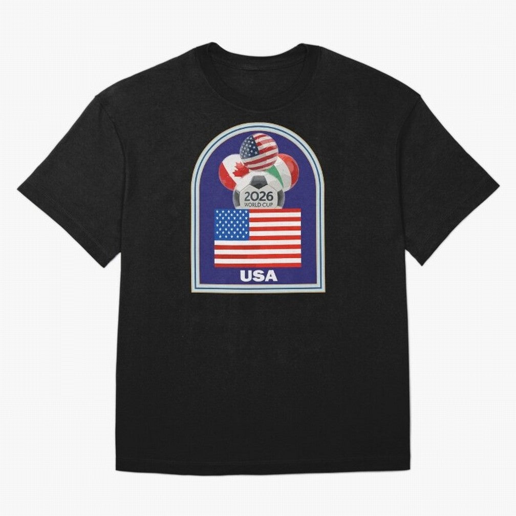 USA 2026 Soccer T-shirt Classic T-Shirt Argentina Messi World Cup 2026 Jersey, Nike Football Tee, Group Stage, Adidas Soccer Shirt, Jordan Fan Top, Foden Switzerland Stadium Chant