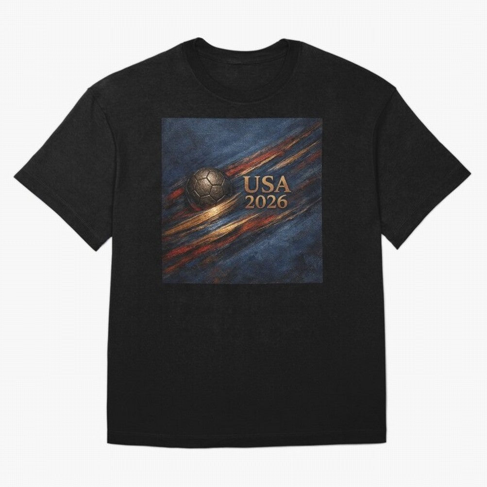 Bronze Inspired USA 2026 Soccer Theme Classic T-Shirt Portugal Haaland World Cup 2026 Jersey, Adidas Match Day Tee, Match Day, Jordan Football Shirt, Nike Soccer Fan Top, Pedri Morocco Football Fans