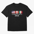 Football World Cup 2026 USA Canada Mexico Soccer & Football Fan Classic T-Shirt FIFA World Cup 2026 Canada De Bruyne, Nike Fan Jersey For Watch Party, Jordan Soccer Shirt For Messi Fans, Adidas Match Day Top, Modric Uruguay Soccer Fans