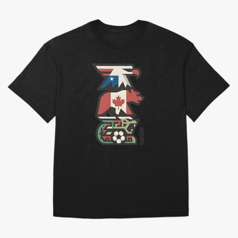 USA Canada Mexico World Cup 2026 Host Nations Classic T-Shirt FIFA World Cup 2026 Argentina Neymar Jersey, Adidas Football Tee, CR7 Portugal Fans, Nike Soccer Shirt, Jordan Match Day Top, Son Croatia Group Stage