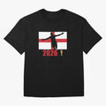 England World Cup 2026 T-Shirt_84815873 Classic T-Shirt Celebrate The FIFA World Cup 2026 Journey Through Mbappe Fan Jersey, Jordan Supporter Tee, Argentina Supporter Shirt, Nike World Cup Shirt, Neymar Adidas Football Fan Top, Rodri Germany Soccer