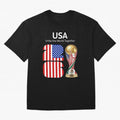 World Cup 2026, IMG 021, USA 002 Classic T-Shirt Argentina Mbappe World Cup 2026 Jersey, Adidas Match Day Tee, Match Day, Jordan Football Shirt, Nike Soccer Fan Top, Cristiano Ronaldo Portugal Football Fans