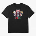World Cup 2026 USA Canada Mexico Host Mascots Classic T-Shirt Honor Champions And Dreams In The FIFA World Cup 2026 USA Fan Jersey, Adidas Match Day Tee, Spain Supporter Shirt, Jordan Football Shirt, Messi Nike Soccer Fan Top, Mbappe Colombia