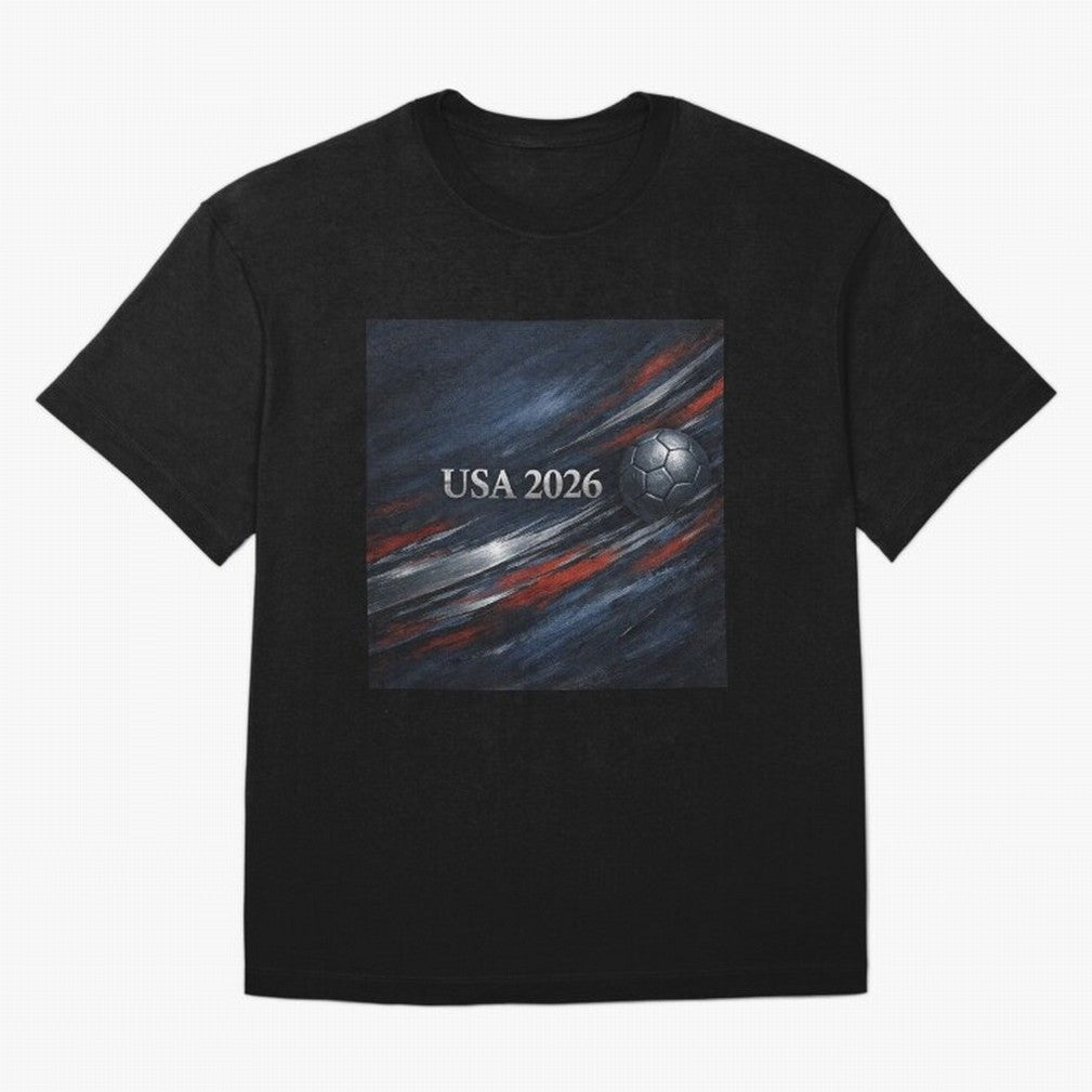 USA 2026 Soccer Event Design Classic T-Shirt Messi Argentina Football Jersey, Adidas Match Day Tee, World Cup 2026, Jordan Football Shirt, Nike Soccer Fan Top, Cristiano Ronaldo Belgium Football Fans
