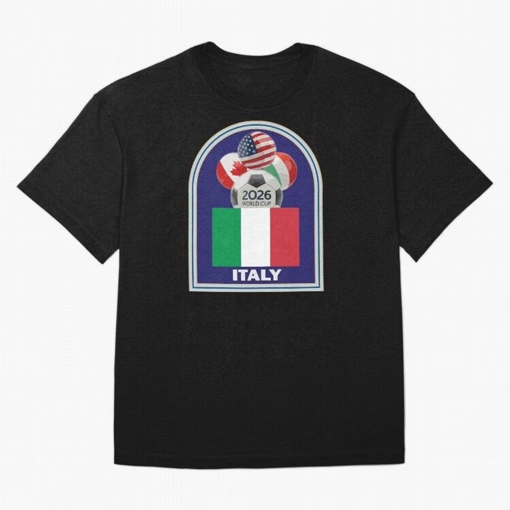 Italy 2026 Soccer T-shirt Classic T-Shirt Argentina Neymar World Cup 2026 Jersey, Adidas Match Day Tee, Group Stage, Jordan Football Shirt, Nike Soccer Fan Top, Haaland Morocco Knockout Round