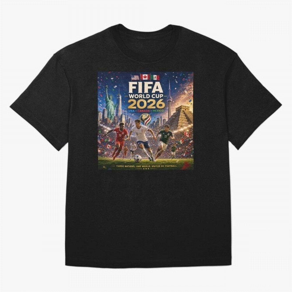 North America Soccer 2026 #football 2026 Classic T-Shirt Spotlight FIFA World Cup 2026 Spirit, Featuring, Adidas Soccer Jersey For Match Day, Nike Football Fan Shirt For Messi Fans, Jordan Supporter Top, CR7 Ecuador Supporter Night