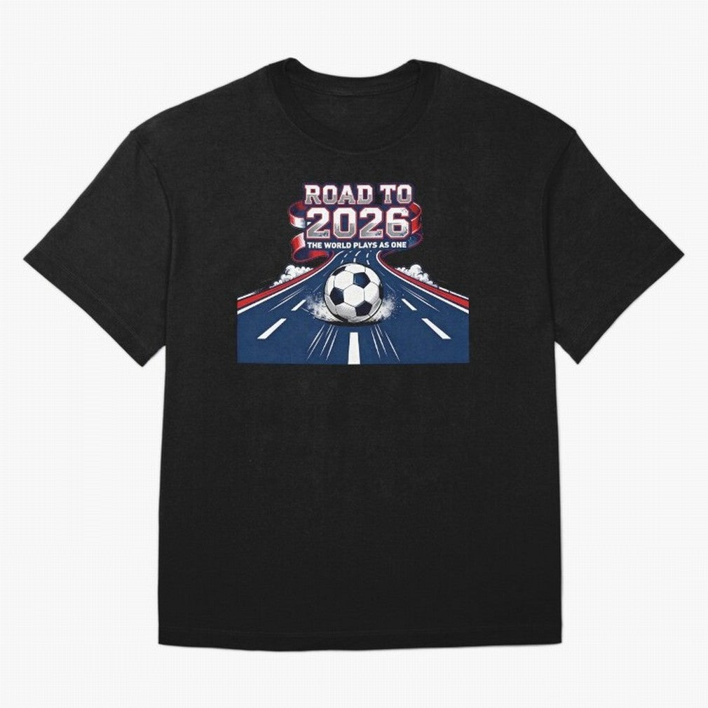 Road to 2026 ¨C The World Plays as One Classic T-Shirt Celebrate Football Dreams Across FIFA World Cup 2026 Fan Jersey, Nike Fan Tee, Portugal Supporter Shirt, Jordan Soccer Shirt, Cristiano Ronaldo Adidas Match Day Top, CR7 Sweden Soccer Fans