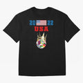 Keep Calm and support USA Football Flag Soccer Jersey Classic T-Shirt FIFA World Cup 2026 Canada Bellingham, Nike Fan Jersey For Group Stage, Jordan Soccer Shirt For Messi Fans, Adidas Match Day Top, Yamal Argentina Goal Celebration
